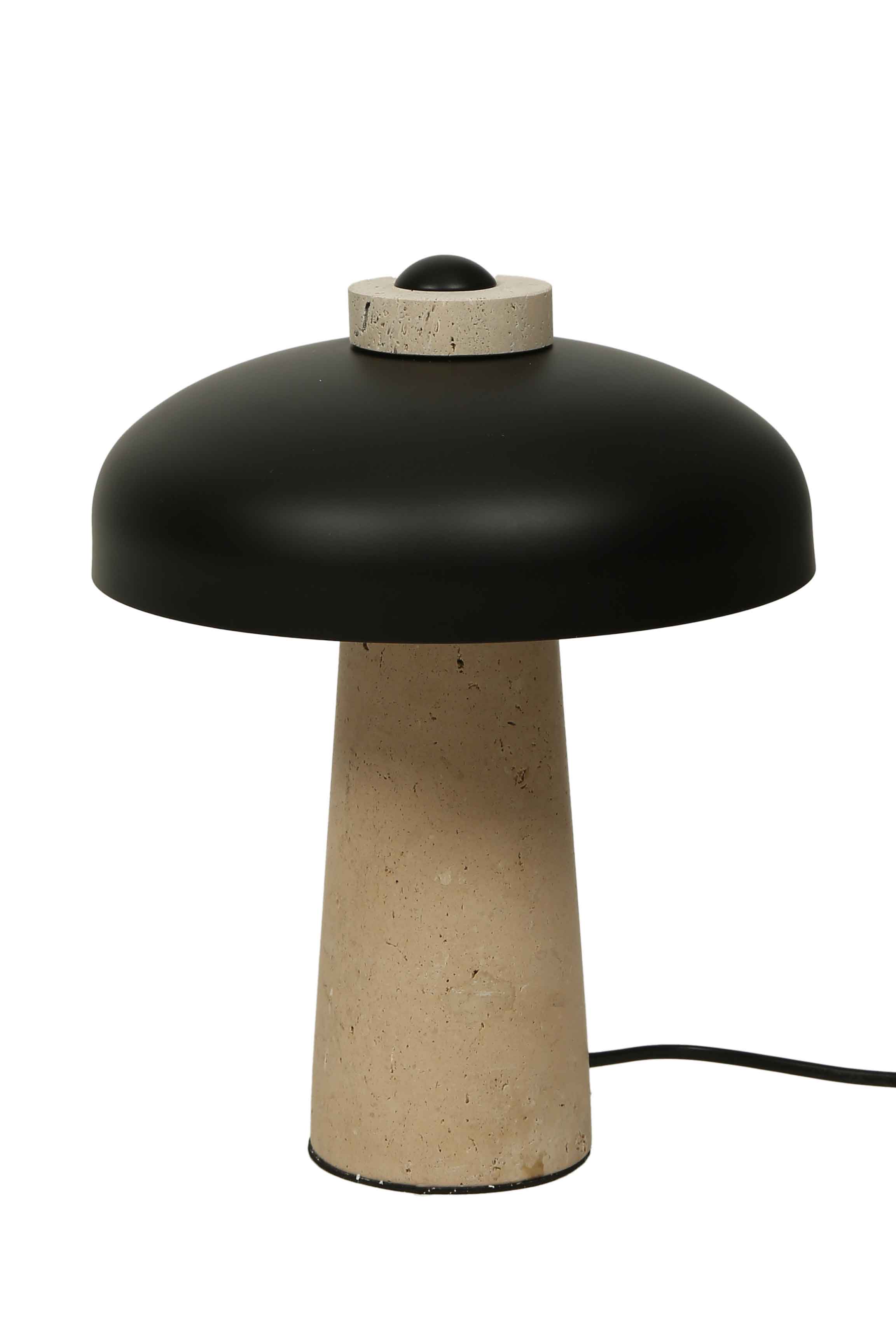  Light Siyah Mantar Gece Lambası